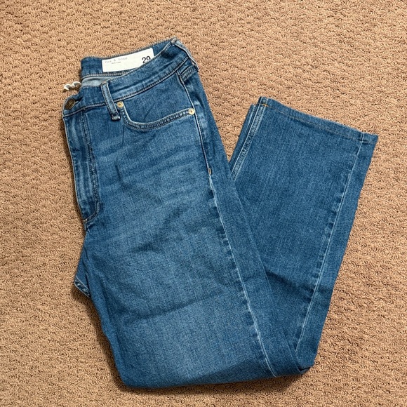 rag & bone Harlow mid-rise ankle straight - Picture 3 of 7